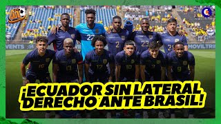 ¡ECUADOR SIN LATERAL DERECHO ANTE BRASIL  GRITO DE GOL  CROMACLIC [upl. by Harli]