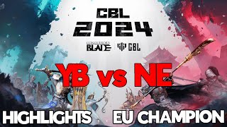 CBL 2024 YB vs NE  Highlights  Deutsch  HD [upl. by Nosmas]