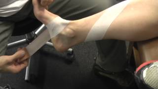 Antipronation taping Leukotape [upl. by Maridel]