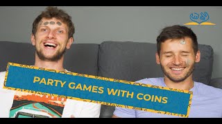 EASY PARTY GAMES TO PLAY FOR EVERYONE  GAMES WITH COINS [upl. by Iilek]