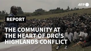 The small Tutsi community at the heart of conflict in DRCs eastern highlands  AFP [upl. by Kavanaugh]