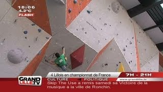 Escalade 4 Lillois en championnat de France [upl. by Rolyab48]