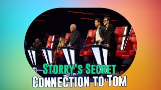 Storrys Shocking Connection to Tom Jones on The Voice UK 🎤✨ [upl. by Nylg]