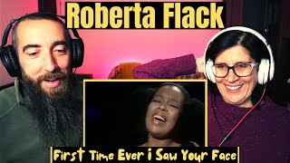 Roberta Flack  First Time Ever I Saw Your Face REACTION with my wife [upl. by Helfant]