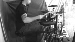 Steve Shelton CONFESSOR  Condemned Intro Drums only cover [upl. by Merrili919]