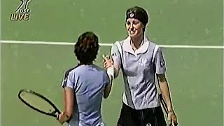 Martina Hingis vs Iva Majoli 1998 US Open R2 Highlights [upl. by Fuhrman135]