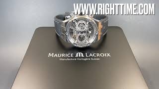 Maurice Lacroix Aikon Automatic Chronograph Skeleton  Masterpiece Collection [upl. by Ceil]