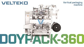 VELTEKO DOYPACK360 VFFS MACHINE [upl. by Fawcette78]