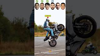 Suarez VS Neymar VS Son VS Messi VS Ibrahimovic VS Cristiano 😎 bikes [upl. by Lash328]