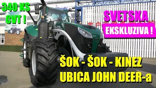 TRAKTOR  KINESKI UBICA JOHN DEERa  KINEZI MASOVNO POČINJU DA IH PRAVE  340 KONJA i CVT  ŠOK [upl. by Encratis]