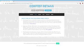 Essay Contests Atlas Shrugged The Fountainhead Anthem Ayn Rand Institute Google Chrome 2019 [upl. by Janeva127]