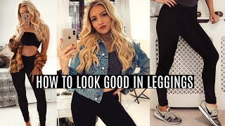 HOW TO LOOK GOOD IN LEGGINGS  YOGA PANTS [upl. by Avik]