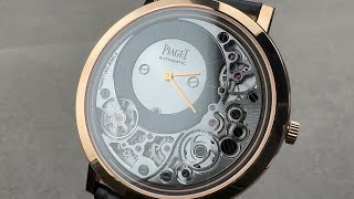 Piaget Altiplano Ultimate Automatic G0A43120 Piaget Watch Review [upl. by Wendye]