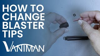 How to Change Vaniman Sandblaster Nozzle Tips [upl. by Eustashe]