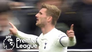 Timo Werner equalizes for Tottenham against Crystal Palace  Premier League  NBC Sports [upl. by Mayrim]