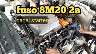 Fuso 8M20 2A gagal starter [upl. by Arbas179]