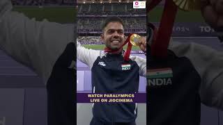 Navdeep wins gold for India  Paralympics Javelin Highlights  JioCinema [upl. by Acinorev]