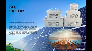 Champion Power Gel Battery Your Solar Energy Storage Solution [upl. by Cosimo]