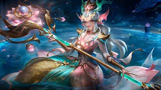 NEW Prestige Exclusive Splendid Staff Nami  League Wild Rift [upl. by Naashar]