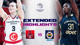 Casademont Zaragoza v Fenerbahce Opet  Full Game Highlights  EuroLeague Women 202425 [upl. by Blankenship]