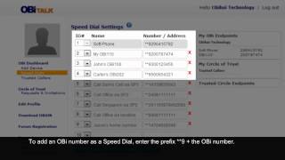 Using OBiTALK Speed Dials with Your OBi Devices and Soft Phones [upl. by Marutani]