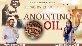 ANOINTING OIL SUNDAY MEETING ✝️🎊🎊🎊GOD HEALING MINISTRY ll PRESENT BARNALA🎊🎊🎊 [upl. by Suiram]