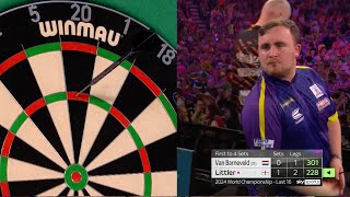 Luke Littler  Route to the Final  202324 World Darts Championship [upl. by Chiou]