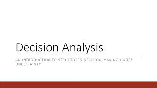 taglish Decision Analysis [upl. by Kizzee]