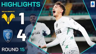 VERONAEMPOLI 14  HIGHLIGHTS  FIVE Goals in One Half as Empoli Thrash Hosts  Serie A 202425 [upl. by Wack]