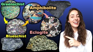 Metamorphism of Basalt amp Gabbro  Metabasite Mineral Assemblages  GEO GIRL [upl. by Yelsnya]