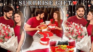 AREEB KE LIYE SPECIAL ANNIVERSARY SURPRISE ❤️  Hira Ka Rishta a Gaya😍 Sistrology [upl. by Mullane]