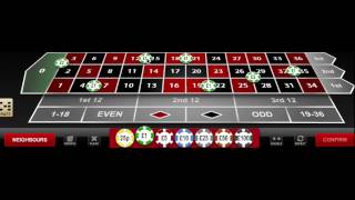 Voisins du Zéro  Roulette Helper showing how to bet [upl. by Nitsrek24]