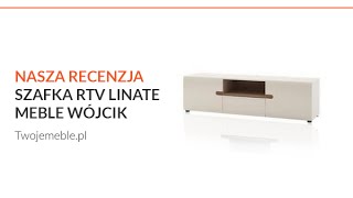 Szafka RTV Linate  Meble Wójcik  Twojemeblepl [upl. by Llerrot]