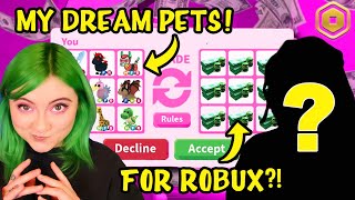 I Played ADOPT ME Until I FLIRTED With The RICHEST SCAMMER breaking my CRUSH out of ROBLOX JAIL [upl. by Idroj]