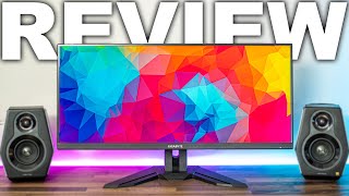 Gigabyte 34quot Gaming Monitor Review M34WQ [upl. by Lapointe]