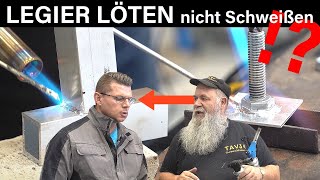 Legier LÖTEN besser als Schweißen Vom Fachmann erklärt  Igor Welder [upl. by Tye]