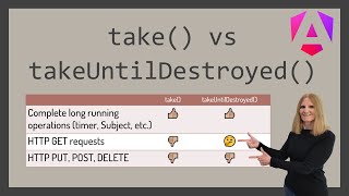 When to use take vs takeUntilDestroyed [upl. by Leipzig391]