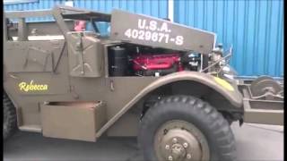 Halftrack M5 USA402967 1943 [upl. by Rodger]