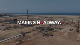 The Reinforcement of Rabigh Combined Cycle Power Plant Progress Video 2 [upl. by Aisiram273]