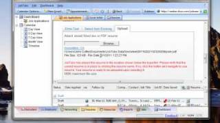 Applying to jobs online with JobTabs Job Search amp Resume [upl. by Bolt]