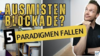 5 Wege jedes Paradigma zu ändern Minimalismus Ausmisten Hacks [upl. by Volnay]