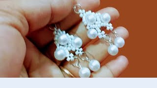 Easy jewellery making ideaHow to make beads jewelleryHandmade jewellery useful and easy [upl. by Jenda496]