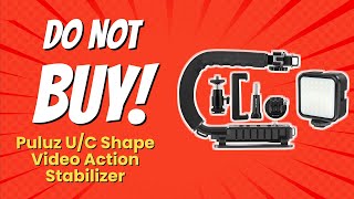 DONT BUY Puluz UC Shape Stabilizer Before Watching THIS 🚫📹 6 Reasons [upl. by Packton]