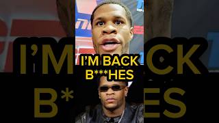 Devin Haney is back [upl. by Zetnod]