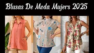 BLUSAS DE MODA PARA MUJERS 2025safeeranaz [upl. by Amory489]