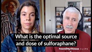 What is the optimal source and dose of sulforaphane  Jed Fahey [upl. by Dyan634]