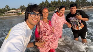 Amma Or Mummy Dar Gayi Goa Beach Pe đź‚ Gussa hogye [upl. by Carhart]