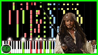 IMPOSSIBLE REMIX  Pirates of the Caribbean Medley [upl. by Edobalo]