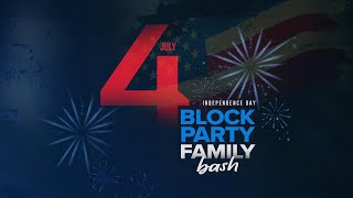 RIG GLOBAL BLOCK PARTY SERVICE  4th of July Celebration [upl. by Azaria]