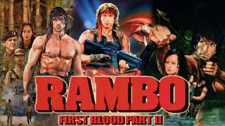 Rambo First Blood Part II 1985 War Action Movie  Rambo 2 Full Movie HD 720p Fact amp Some Details [upl. by Airekahs922]